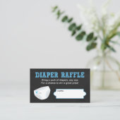 Carte D'accompagnement Billets de rousseur de couches / baby shower de ga (Debout devant)