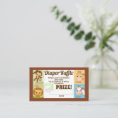 Carte D'accompagnement Billets de rousseur de la Jungle de singe 100pk (Debout devant)