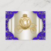 Carte D'accompagnement Billets de rousseur Royal Prince Diaper (Dos)