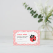 Carte D'accompagnement Billets de tombola de couche pour Baby Shower Fill (Debout devant)