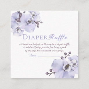 Carte D'accompagnement Billets de tombola de couches pour Baby Shower Orc