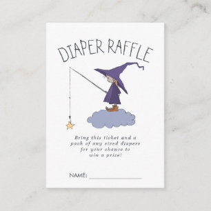 Carte D'accompagnement Billets de tombola de couches pour Baby Shower   P