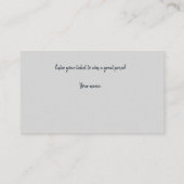 Carte D'accompagnement Billets de tombola de mariage bleu marine et rose (Dos)