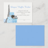 Carte D'accompagnement Billets Paris Déchets (Devant / Derrière)