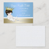 Carte D'accompagnement Billets Prince Diaper Raffle (Devant / Derrière)