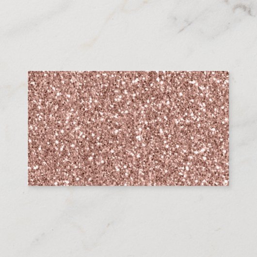 Carte D'accompagnement Billets Rose Parties scintillant or  de papier de  (Dos)