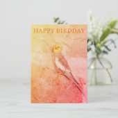 Carte D'accompagnement Birthday Card (Debout devant)