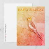 Carte D'accompagnement Birthday Card (Devant / Derrière)