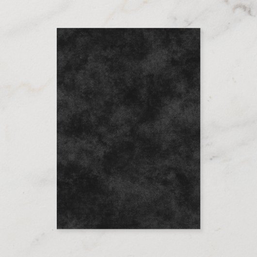 Carte D'accompagnement Black Tiara Crown Quinceanera QR RSVP (Dos)