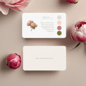 Carte D'accompagnement Blanc et ivoire | Code vestimentaire du Mariage ro