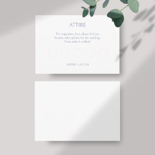 Carte D'accompagnement BLANK Code complet do-it-yourself mariage RSVP