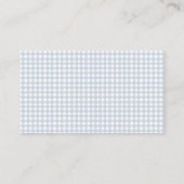 Carte D'accompagnement Bleu Cheval à roche Bébé Garçon douche Chevalier R (Dos)