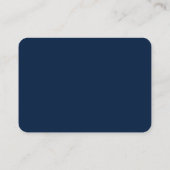 Carte D'accompagnement Bleu de Nuit Polaire (Dos)