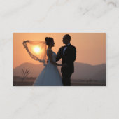 Carte D'accompagnement Bleu Marine Blush rose Photo Rsvp Qr Code Mariage (Dos)