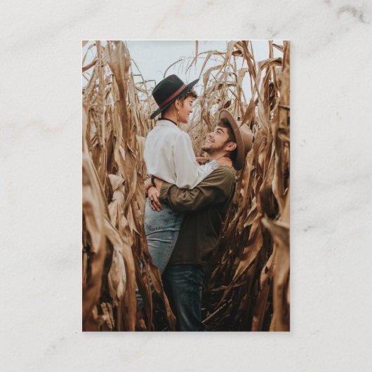 Carte D'accompagnement bleu marine Rose en or confetti QR code rsvp (Dos)