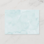 Carte D'accompagnement Bleu sous la mer Anniversaire Devinez combien de j (Dos)