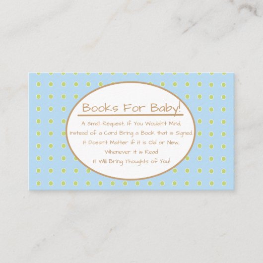 Carte D'accompagnement Blue Boy Bird Baby shower Demande de réservation I (Devant)