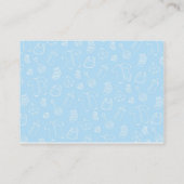 Carte D'accompagnement Blue Elephant Books for Baby Shower Card (Dos)