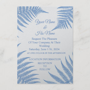 Carte D'accompagnement Blue Ferns Thunder_Cove