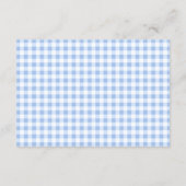 Carte D'accompagnement Blue Jean Diaper Raffle Card  (Dos)