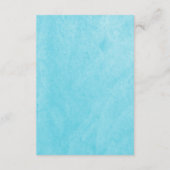 Carte D'accompagnement Blue Narwhal Baby Diaper Jeu Raffle (Dos)