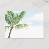 Carte D'accompagnement Blue Retro Baby à bord Surf Déchets Raffle (Dos)