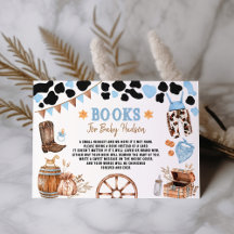 Blue Rodeo Cowboy Wild West Livres pour bébé