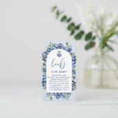 Carte D'accompagnement Blueberry Books for Baby Request Card (Debout devant)