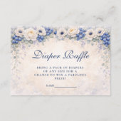 Carte D'accompagnement Blueberry Cottage Garden Diapper Raffle (Devant)