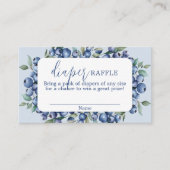 Carte D'accompagnement Blueberry Diaper Raffle Card (Devant)