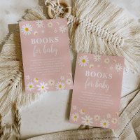 Blush Boho Daisy Flowers Livres pour Baby Girl