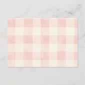 Carte D'accompagnement Blush Goose Storybook Diapper Raffle (Dos)