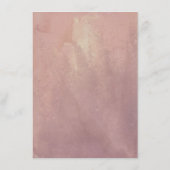 Carte D'accompagnement Blush Navy Bourgogne Information Mariage (Dos)