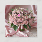 Carte D'accompagnement "Blush of Love : A Bouquet of Timeless Romance" (Devant)