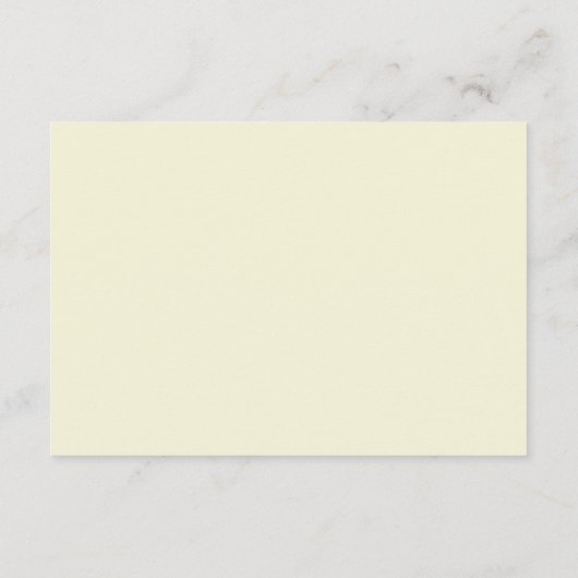Carte D'accompagnement Blush Pink Green Simple Additional Information  (Dos)