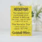 Carte D'accompagnement BM Bat mitzvah Bar Mitzvah Jeu sur (Debout devant)