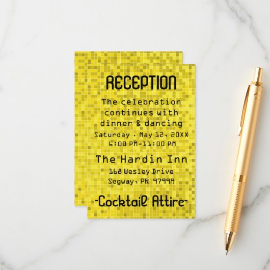 Carte D'accompagnement BM Bat mitzvah Bar Mitzvah Jeu sur (Devant/Arrière en situation)