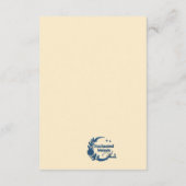 Carte D'accompagnement Bohemian, botanical style Enclosure (Dos)