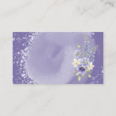 Carte D'accompagnement Boho A Little Wildflower Baby Shower Diaper Raffle (Dos)