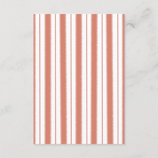 Carte D'accompagnement Boho Automne Citrouille Babyshower (Dos)