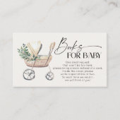 Carte D'accompagnement Boho Baby Stroller Genre Livres neutres pour bébé (Devant)