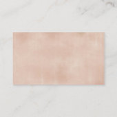 Carte D'accompagnement Boho Beige Floral Lune Baby shower Déchets Raffin (Dos)