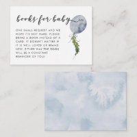Boho Blue Balloon Baby shower Demande de réservati