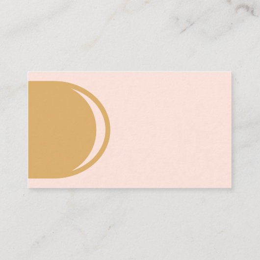 Carte D'accompagnement Boho Blush & Mustard Recette pour la mariée (Dos)