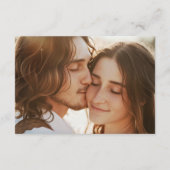 Carte D'accompagnement Boho Chic Gold Sparkling Élégant Mariage (Dos)