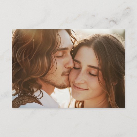 Carte D'accompagnement Boho Chic Gold Sparkling Élégant Mariage (Dos)