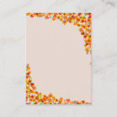 Carte D'accompagnement Boho Citrouille Girls Books For Baby Encape Card (Dos)