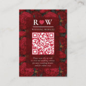 Carte D'accompagnement Boho Custom Carnation Fantasy Beach Wedding (Devant)