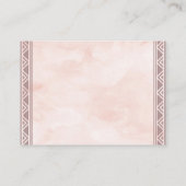 Carte D'accompagnement Boho Dream Catcher Books for Baby Encape Card (Dos)