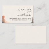 Carte D'accompagnement Boho Feuille Désert Cactus Plante Grasse Baby Show (Devant / Derrière)